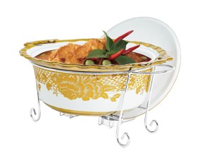 Vicenza Wadah Saji Bulat Motif Gemini CR681